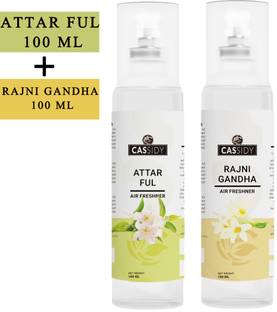 Cassidy Attarful and Rajnigandha Airfreshner Spray Attarful and Rajnigandha Airfreshner
