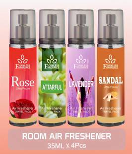 Formless Room Air Freshener Combo of 4pcs Trial Pack Spray Room Air Freshener Combo of 4pcs Trial Pack