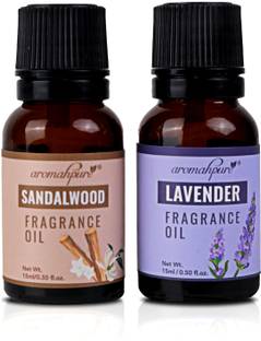 Aromahpure Fragrance oil best for Aromatherapy & Stress healing | Sandalwood + Lavender| Aroma Oil Fragracne Oil | Sandalwood + Lavender|