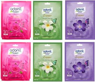 Odonil Rose, Jasmine, Lavender Potpourri Combo of Rose Soulful jasmine And Joyful Lavender