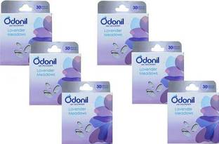 Odonil Lavender meadows, Long Lasting Odour, Assorted Blocks(pack of 4) Blocks lavender medows
