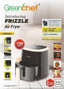 Greenchef Frizzle one touch cooking 8 in 1 multi functions Air Fryer