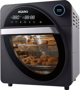 AGARO 33942 Royal Rotisserie Convection Oven, 1700W, Electric Oven, 25 Preset Menu, Digital Display, Touch Control, Bake, Roast, Toast, Dehydrate, Defrost, Keep Warm, Dark Grey Air Fryer