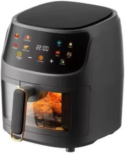 HARIKRUPEX 8L 2400W Air Fryer with 8 Presets, Silicone Basket, Timer & Temp Control Air Fryer