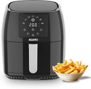 AGARO Sapphire Digital Air Fryer For Home, Electric Oven, 1400W, Air Fryer