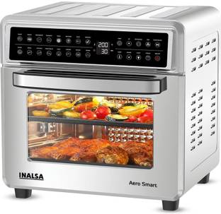 Inalsa Aero Smart Oven 1700W |16 Preset Programs | Rotisserie & Convection Function Air Fryer