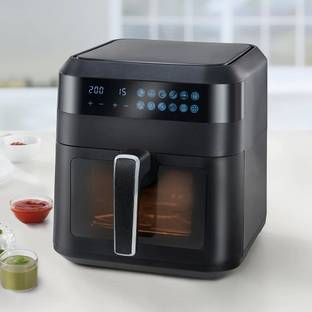 BOROSIL 8-in-1 fry, grill-bake and roast. Make samosas, french fries, and more Air Fryer