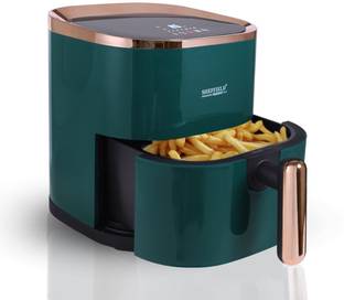 Sheffield Classic Digital with 360 High Speed Air Circulation 1200 W with Non-Stick Basket - Green Air Fryer