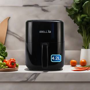 iBELL AF420M Full Touch Fryer 1500W, Timer, Auto Off, with Detachable Basket Air Fryer Air Fryer
