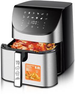 Onshoppy Dacxi Digital Air Fryer Oven with Cooking Preset Rotisserie, 2000W (Gray, Black) Air Fryer