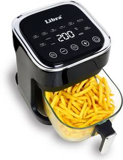 LIBRA Digital Air Fryer with Glass Bowl Air Fryer