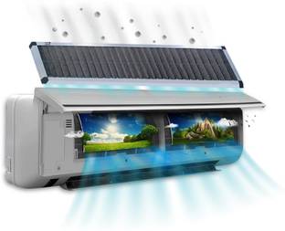 NANOCLEAN Split AC Air Filter for Dust PM 2.5, Pollen & Pollution Pack Of 3 Air Purifier Filter