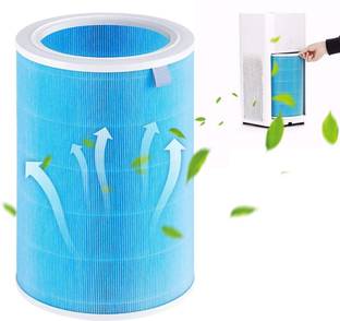 HASTHIP Air Purifier Replacement HEPA Filter 360° High Precision Activated Carbon Filter Air Purifier ...