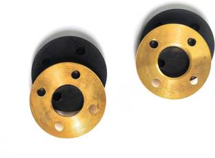 Western Solar Round Brass Flange with EPDM Rubber Gasket(2 Sets) Forged Flange