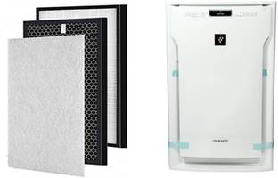 ILoveCleanAir Compatible/Generic filter set for Sharp FU-A80E-W Air Purifier Filter