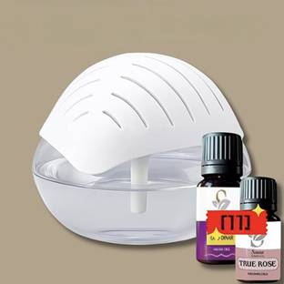 Fleming's Portable Air Purifier & Humidifier for Home & Office with Free Fragrance Oil | Portable Room...