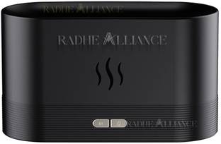 RADHE ALLIANCE Flame Essential Oil Diffuser Night Lights Auto Off Function Super and Quiet Portable Ro...