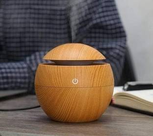 My HomesWorld Wooden Aroma Diffuser Humidifier, Cool Mist Air Diffuser Portable Room Air Purifier