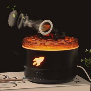 DONDA Cannon Blast Aroma Humidifier Volcanic Crack Turret Aromatherapy Humidifier Portable Room Air Pu...