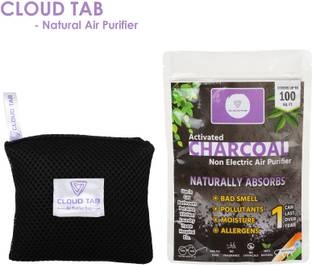cloudtab Natural Activated Charcoal Air Purifier Odor & Moisture Absorber for Home (250g) Portable Car Air Purifier