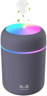 Ritesh Mini USB Humidifier with Colorful LED Light Quiet Cool Mist Diffuser Portable Room Air Purifier