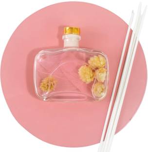 The June shop Dried Pine Cone Reed Diffuser (Relaxing Wild Bluebell) Portable Room Air Purifier