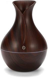 Lemon Tree Wooden Vase Pot Cool Mist Aroma Air Diffuser Humidifier for Car, Office, Room Portable Room...