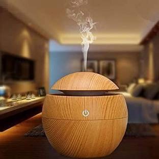 Yogi Toys Magic Wooden Cool Mist Humidifier, Essential Oil with LED Night Light for Car Portable Room ...