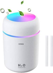 DONDA Colorful Cool Mini Humidifier, Essential Oil Diffuser Portable Room Air Purifier