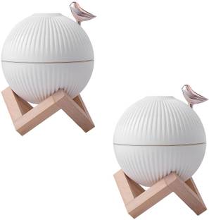 Rhobos BUY ONE GET ONE Humidifiers for Bedroom, 7 Colors Night Light Crystal Ball Portable Room Air Pu...