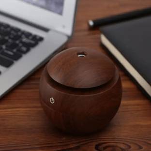 The Electra Wooden Cool Mist Humidifiers Essential Oil Diffuser Aroma Air Humidifier Portable Room Air...