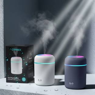 Fancy Nest H2O UltraGlow Purifier Aromatic Mist Humidifier with RGB Lights 3 Portable Room Air Purifie...