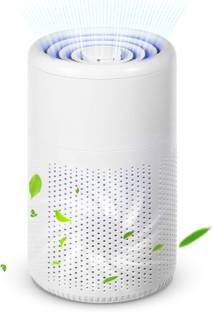 nisthaimpex Mini Air Purifier for Home & Desk Freshens Room Removes Smoke Pets Office Use Portable Roo...