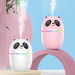 Noida Trading Cute Panda Humidifier and aroma Diffuser with led night light Portable Room Air Purifier