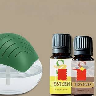 Fleming's Portable Air Purifier & Humidifier for Home & Office with Free Fragrance Oil | Portable Room...