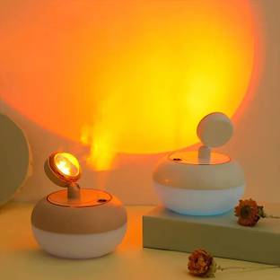 Dwiza Enterprise 2 in 1 Sunset Projector Lamp Humidifier,Portable 360 For Room,Bedroom,Office Portable...