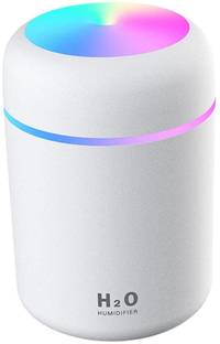 Pamidhar Colorful Mini Humidifier with 2 Mist Modes for Car,Office Room,Bedroom Portable Car Air Purifier