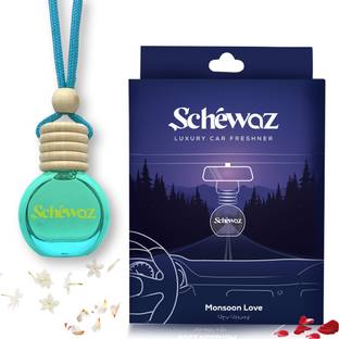 Shivaji Schewaz Luxury Car Perfume, Premium Car Freshener Upto 45 Days Natural Fragrance Portable Car Air Purifier