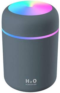MORDAK Portable Humidifier with Night Light Compact USB Air Freshener Portable Room Air Purifier