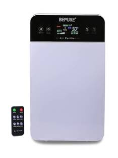 BePURE B1 4 Stage HEPA Filtration 500 sq.ft Coverage Remote control based Room Air Purifier
