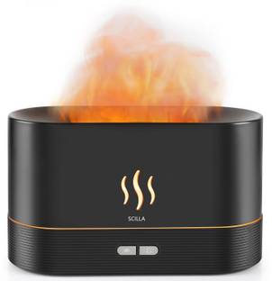 DONDA Flame Diffuser Humidifier-Auto Off 180ml Essential Oil Diffuser Portable Room Air Purifier