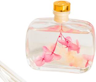 The June shop French Vase Reed Diffuser Natural Fragrance for a Tranquil Atmosphere Vanilla Portable R...