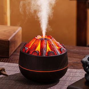 zone of cart 3D Volcano Effect Air Humidifier & Diffuser Room Air Purifier