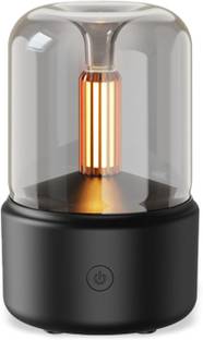 DONDA Candle Light Diffuser 120ml Essential Oil Diffuser for Home Portable Room Air Purifier