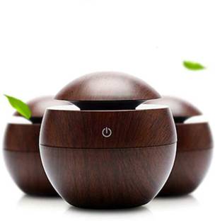 SHIVTRADRE Wooden Cool Mist Humidifier & Essential Oil Diffuser AIRPFR2001 Room Air Purifier