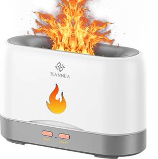 ELEPHANTBOAT Humidifier Flame Humidifier Essential Oil Diffuser with Remote Portable Room Air Purifier