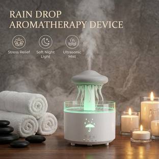 Sinolink Ultrasonic Jellyfish Mist Humidifier with Color LED Lights Portable Room Air Purifier