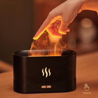 Naridream Aromatherapy Flame Light Quiet Mist Humidifier Portable Car Air Purifier-D Portable Room Air...