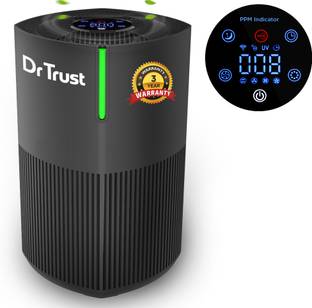 Dr Trust USA Zurich HEPA Filter UV 4 Stage Filtration Air Quality Indicator Portable Room Portable Room Air Purifier