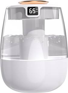 SERPLEX Cool Mist Humidifier 1.3L for Home Office Baby Room with Night Mode Portable Room Air Purifier